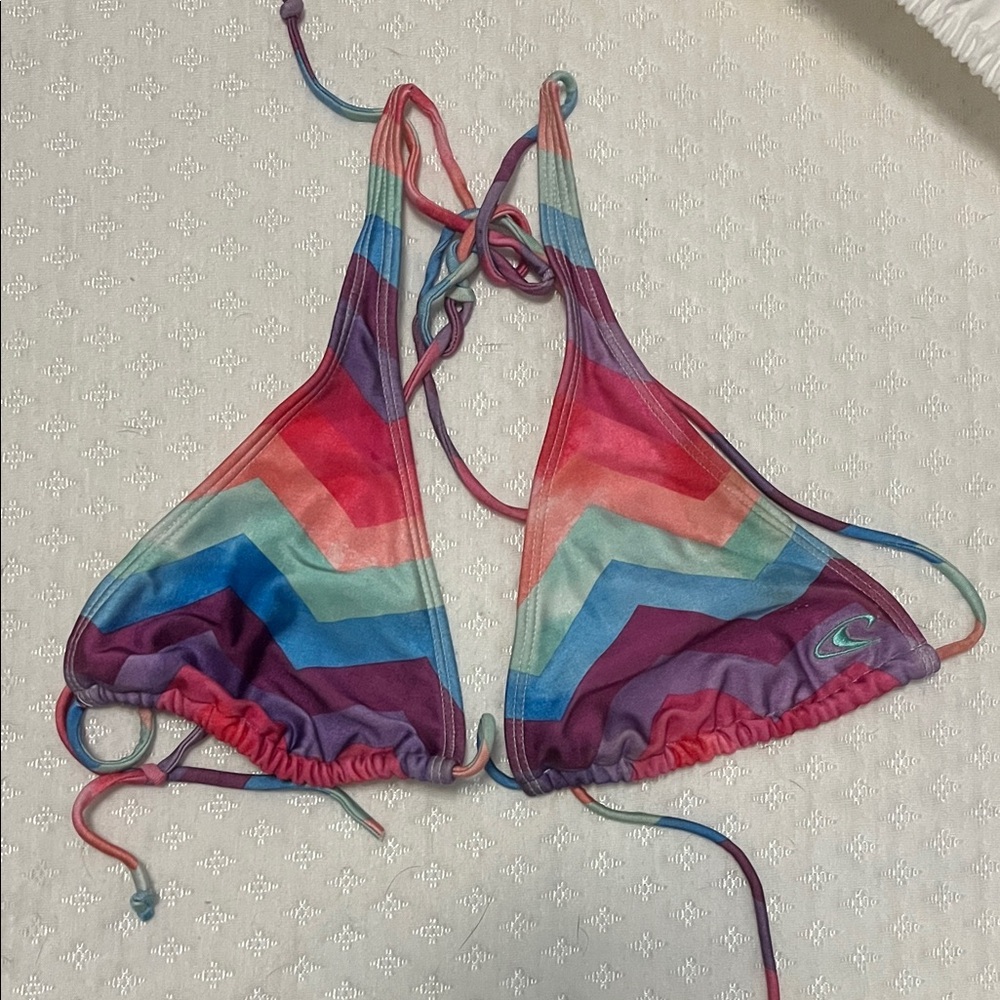 Rip Curl Multicolor Chevron Bikini Top